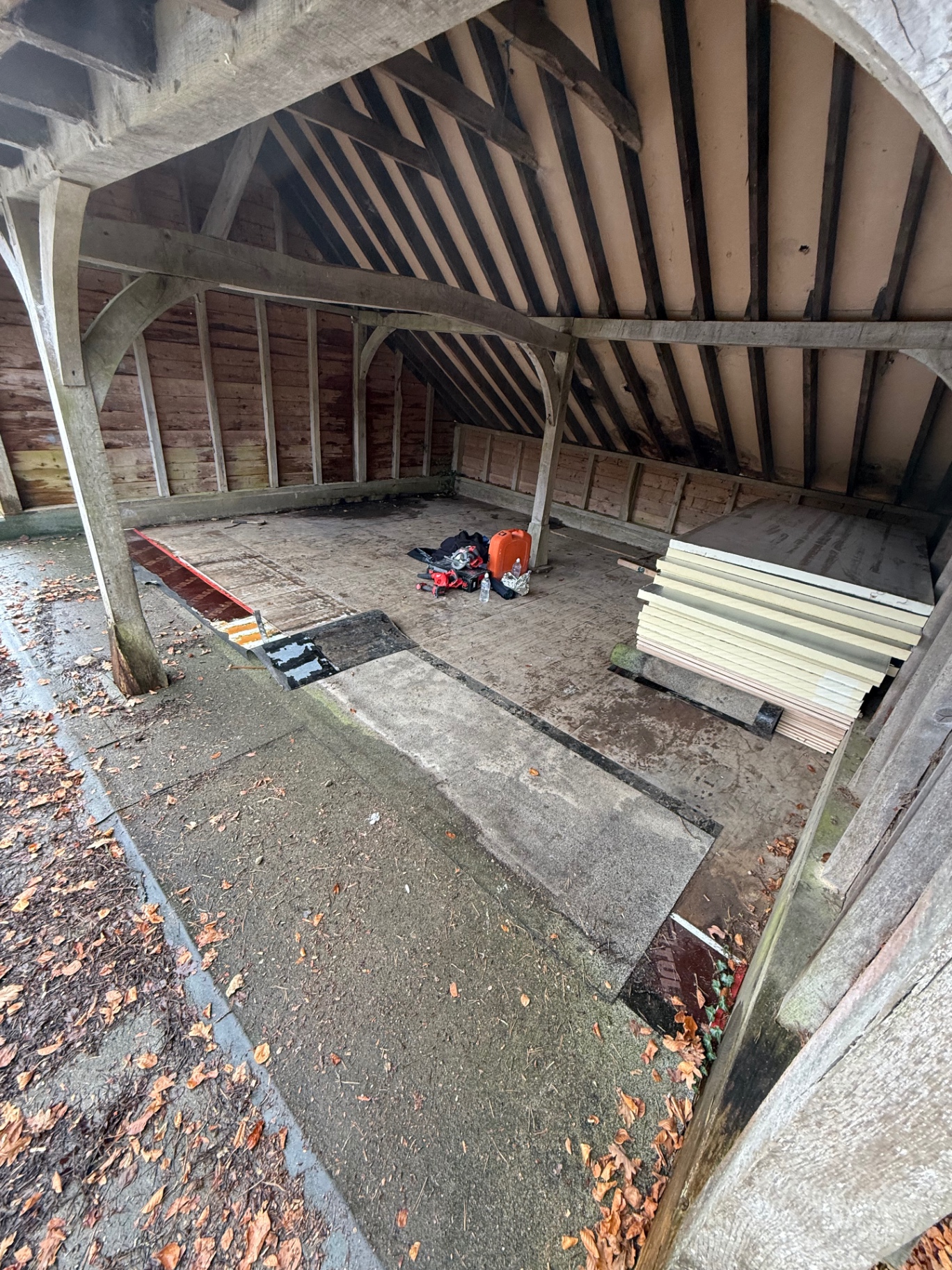 Barn Conversion — St Leonards — Before
